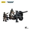 JoyToy Marines Espaciales - Astra Militarum - Equipo de Artillería con Cañón de Campo Bombast 1/18 - Warhammer 40K