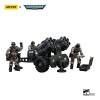 JoyToy Marines Espaciales - Astra Militarum - Equipo de Artillería con Cañón de Campo Bombast 1/18 - Warhammer 40K
