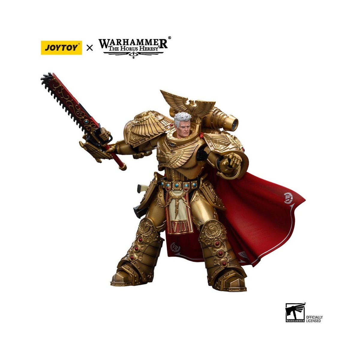 JoyToy Space Marines - Puños Imperiales - Rogal Dorn Primarca de la 7ª Legión - 1/18 - Warhammer La Herejía de Horus