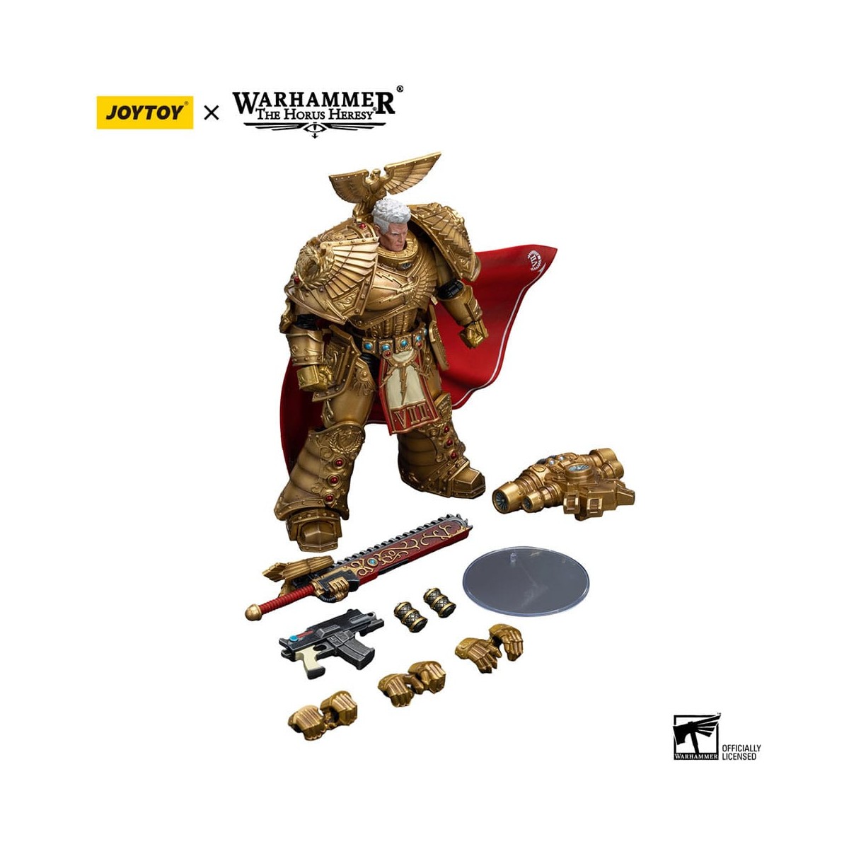 JoyToy Space Marines - Puños Imperiales - Rogal Dorn Primarca de la 7ª Legión - 1/18 - Warhammer La Herejía de Horus