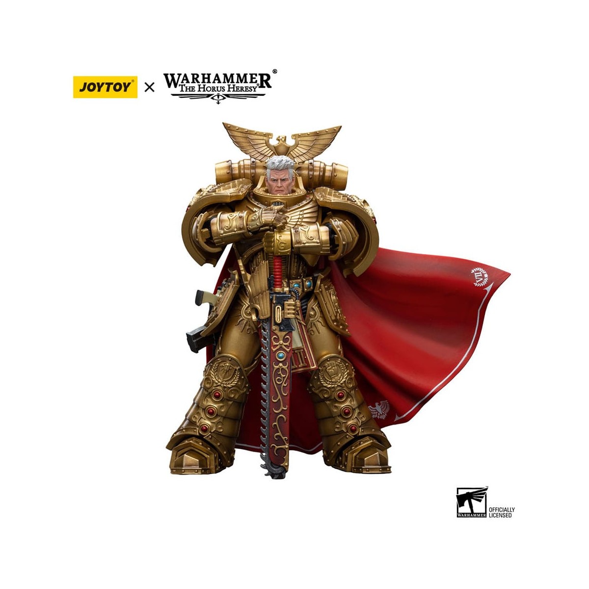 JoyToy Space Marines - Puños Imperiales - Rogal Dorn Primarca de la 7ª Legión - 1/18 - Warhammer La Herejía de Horus
