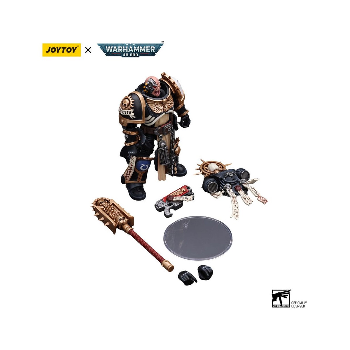 JoyToy Marines Espaciales - Ultramarines - Capellán (Indomitus) 1/18