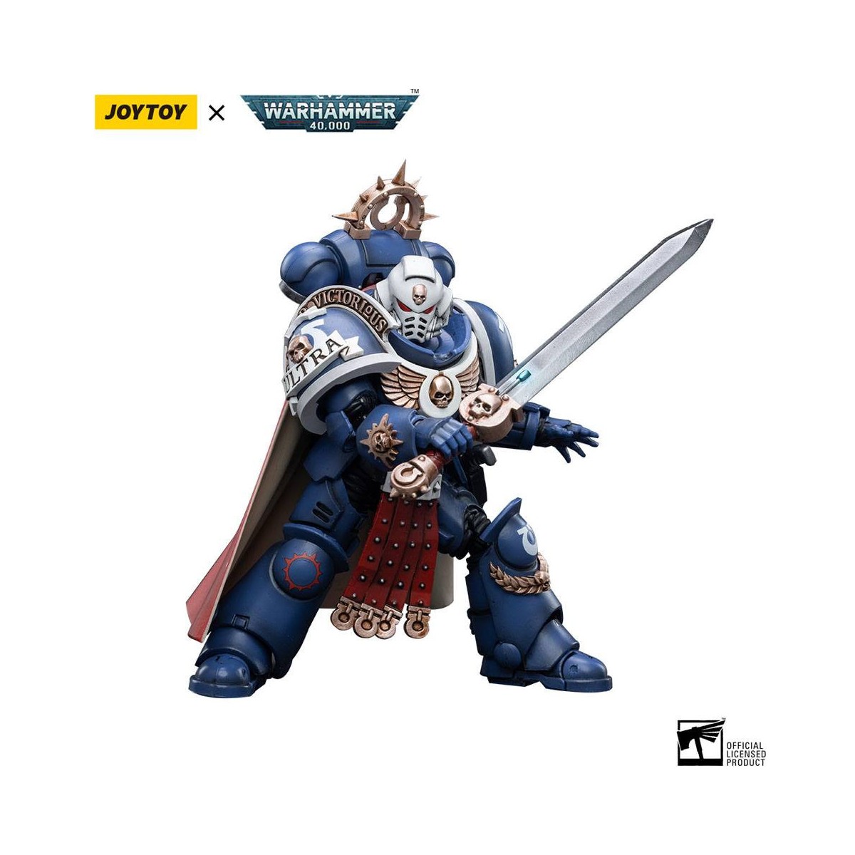 JoyToy Marines Espaciales - Ultramarines - Capitán Primaris 1/18