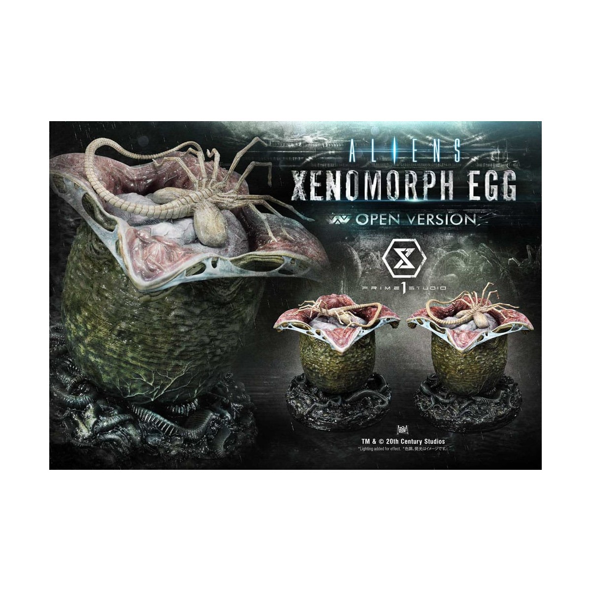 Prime 1 Studio - Aliens Premium Masterline Series Estatuilla Xenomorph Egg Open Version - Ovomorph