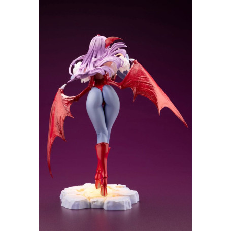 Kotobukiya Darkstalkers Bishoujo Estatuilla de PVC 1/7 Morrigan Edición Limitada