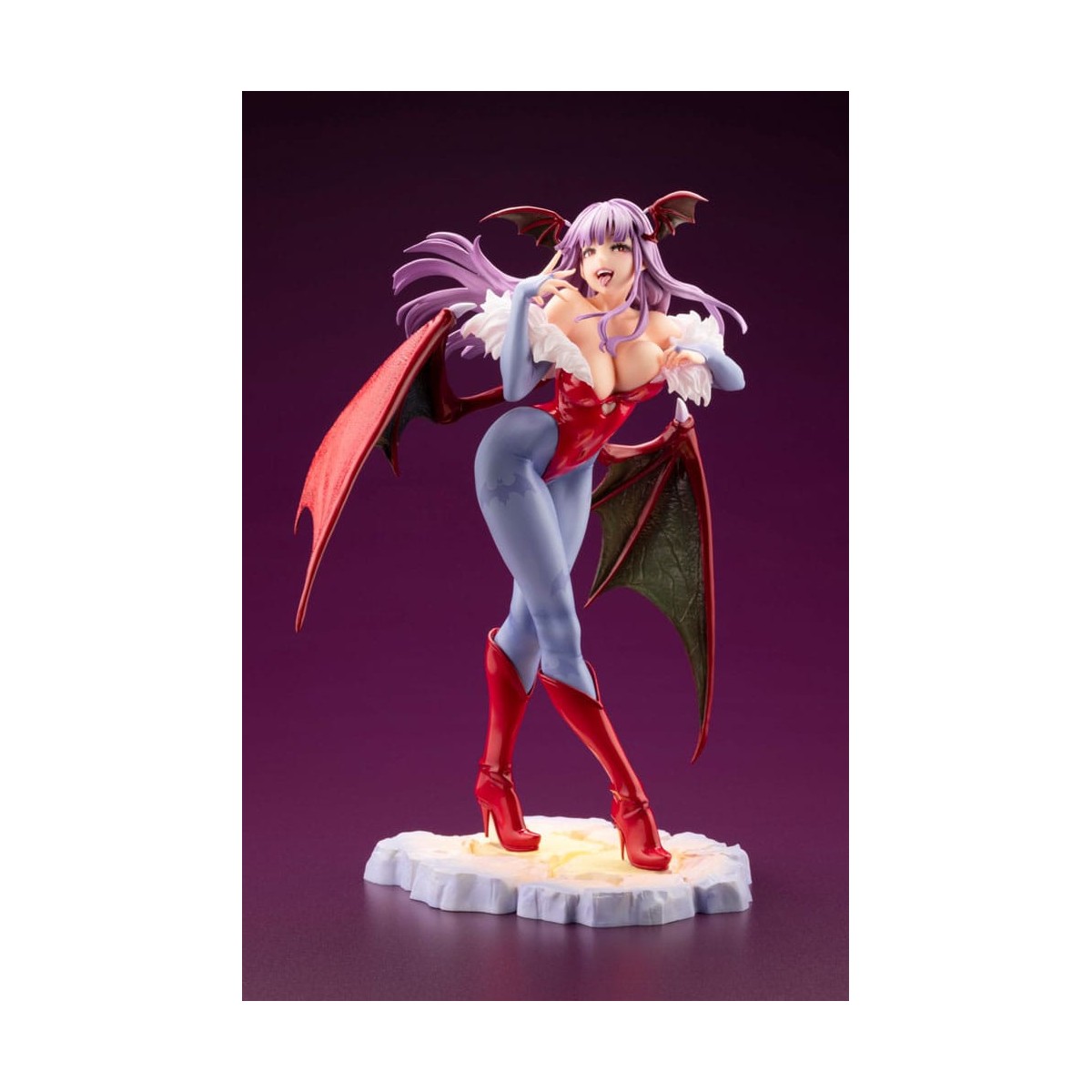 Kotobukiya Darkstalkers Bishoujo Estatuilla de PVC 1/7 Morrigan Edición Limitada
