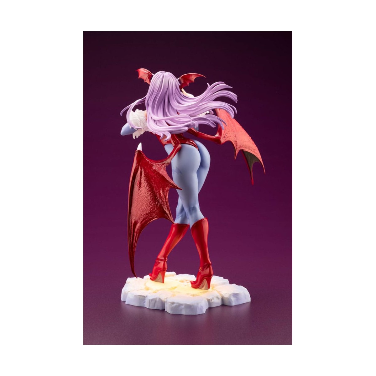 Kotobukiya Darkstalkers Bishoujo Estatuilla de PVC 1/7 Morrigan Edición Limitada