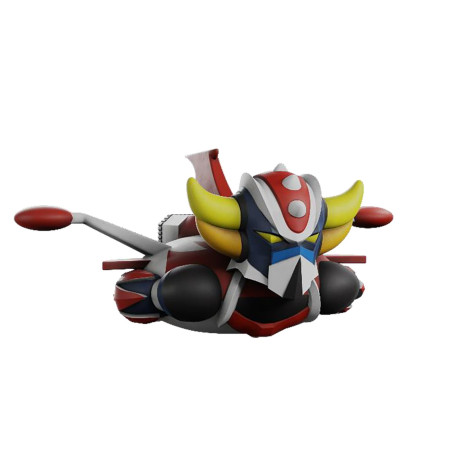 Plastoy - GOLDORAK - Goldorak en su platillo - Grendizer en Spazer