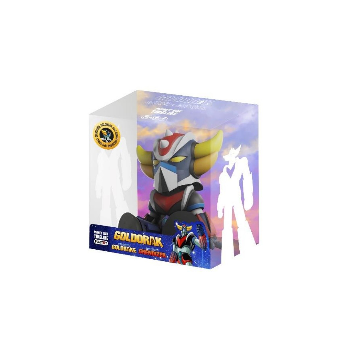 Plastoy - GOLDORAK - Hucha Goldorak Sentado - Banco Grendizer Sentado