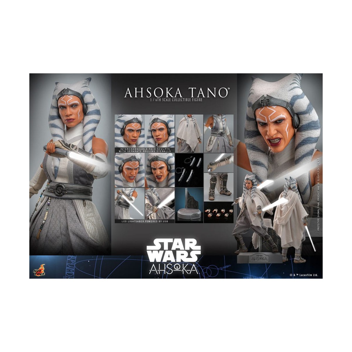Hot Toys Star Wars - AHSOKA - Ahsoka Tano 1/6 