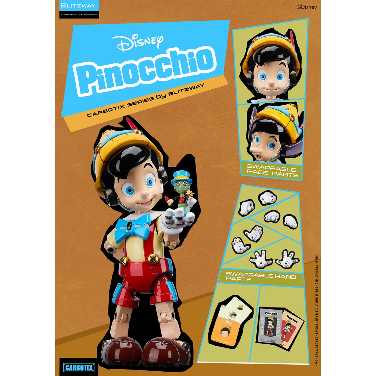 Blitzway - Disney - Carbotix Series Pinocho 1/6