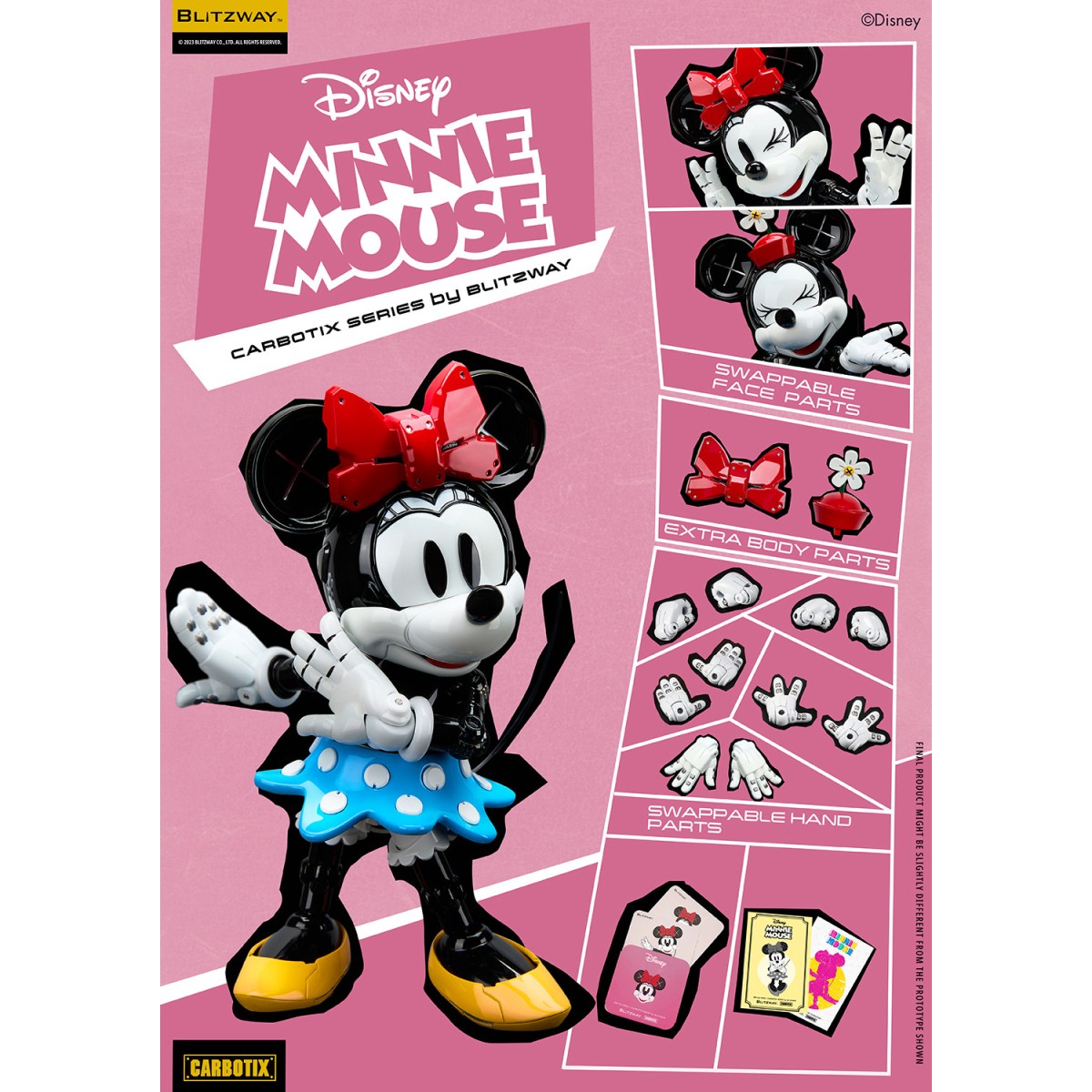 Blitzway - Disney - Serie Carbotix Minnie Mouse