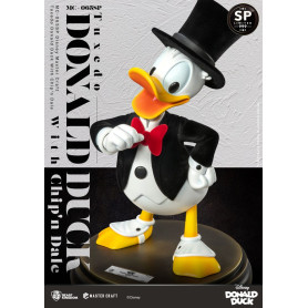 Beast Kingdom Disney 100th - Master Craft - Esmoquin Pato Donald con Barco y Dale Edición Especial Estatua - Tic & Tac