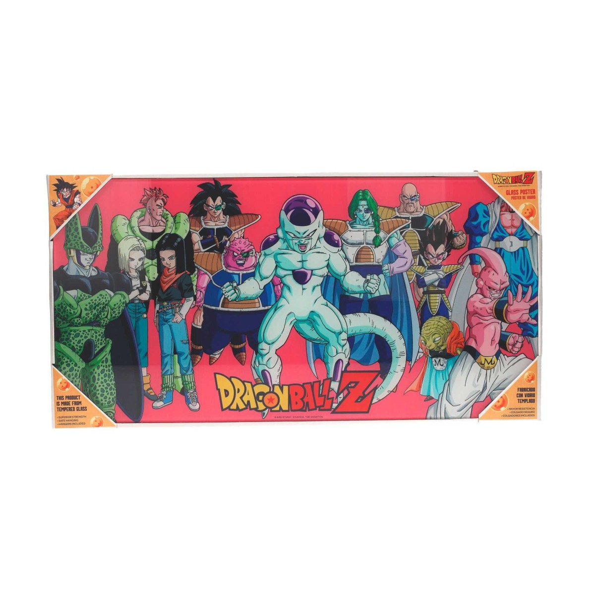 SD Toys - Dragonball Z "Villanos" póster de cristal