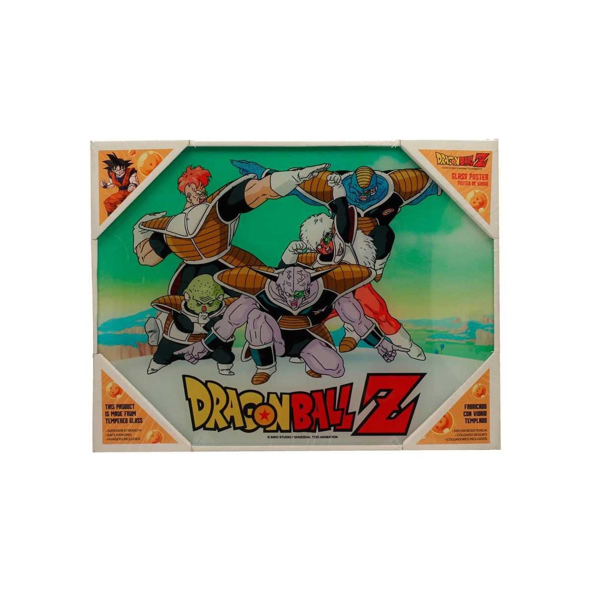 SD Toys - Dragonball Z "Fuerzas Especiales" póster de cristal