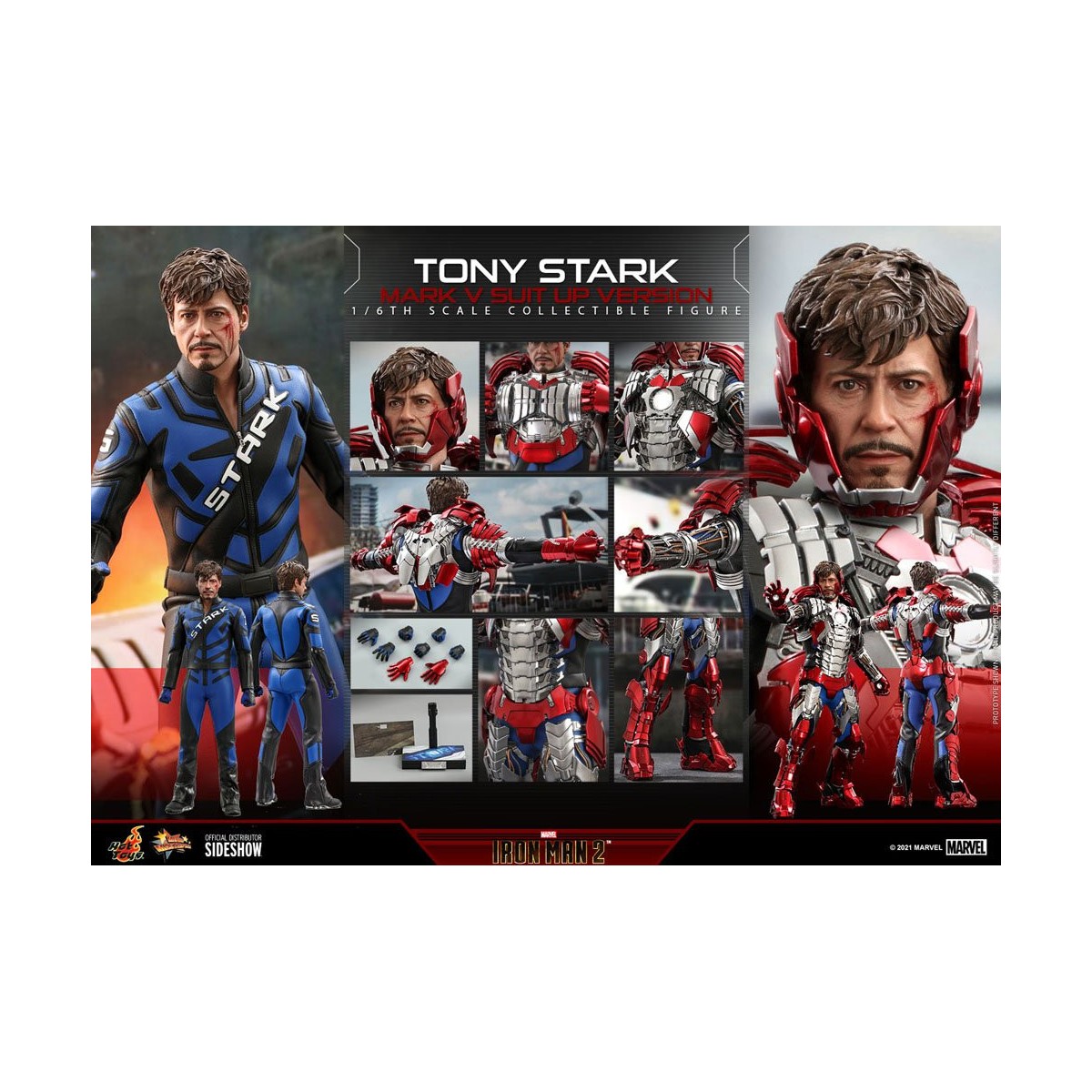 Hot Toys Iron Man 2 - Traje Mark V 1/6