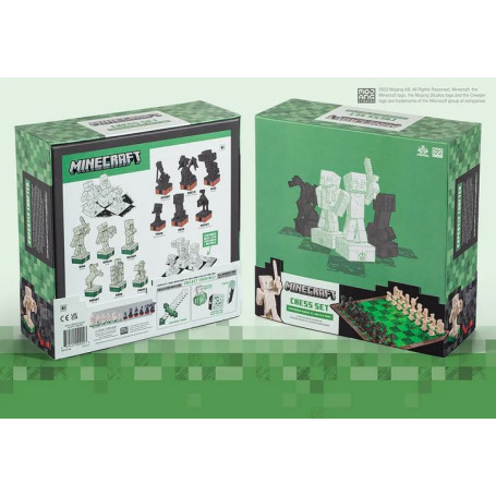 Colección Noble - Juego de Ajedrez Héroes VS Monstruos de Superficie - Minecraft