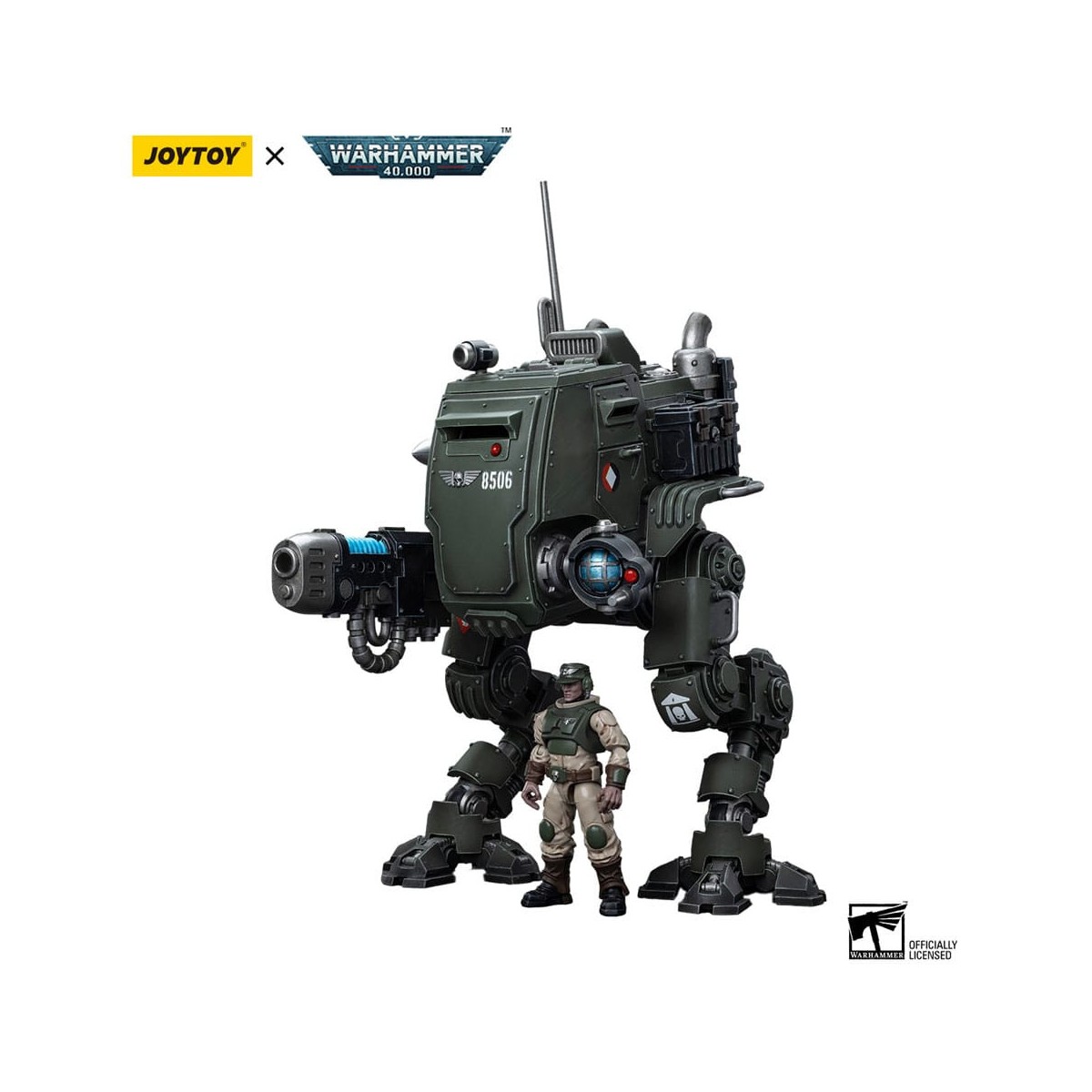 JoyToy Space Marines - Astra Militarum - Cadian Armoured Sentinel 1/18 - Warhammer 40K