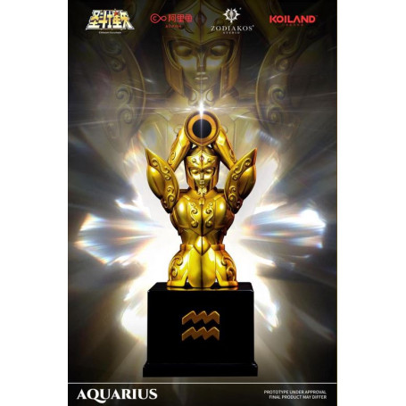 Zodiakos Studio - Tela Acuario - Tótem Acuario 1/6 - Saint Seiya - Estatua Caballeros del Zodiaco