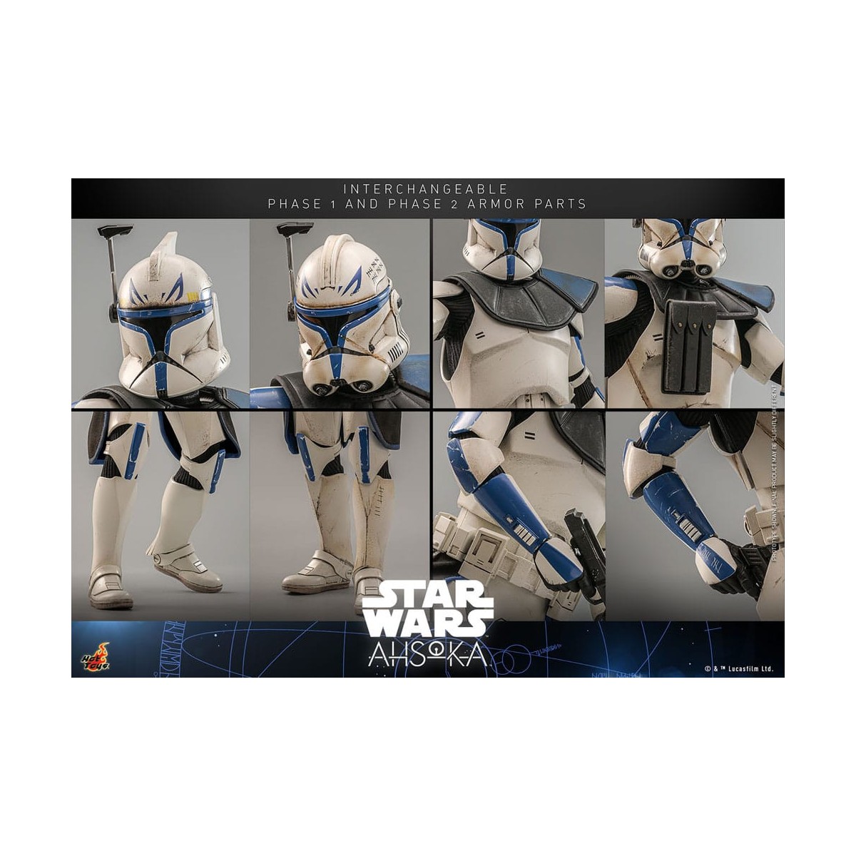 Hot Toys Star Wars - CAPITAN REX - Ahsoka Tano 1/6