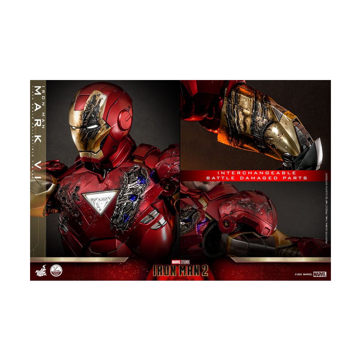 Hot Toys Iron Man 2 - Mark VI 1/4