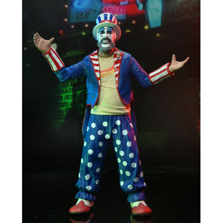Neca - House of 1000 Corpses Capitán Spaulding (Capa) 20º Aniversario