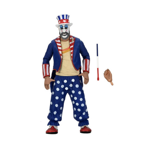 Neca - House of 1000 Corpses Capitán Spaulding (Capa) 20º Aniversario