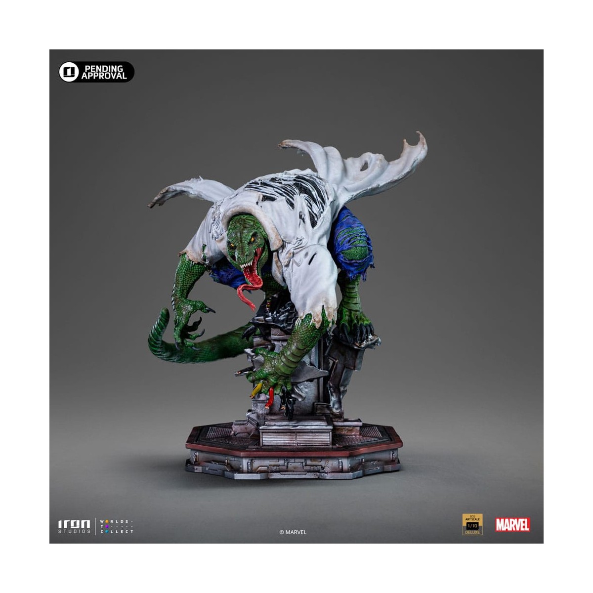 Iron Studios Marvel Spider-Man Vs Villains - Lagarto BDS Art Escala 1/10