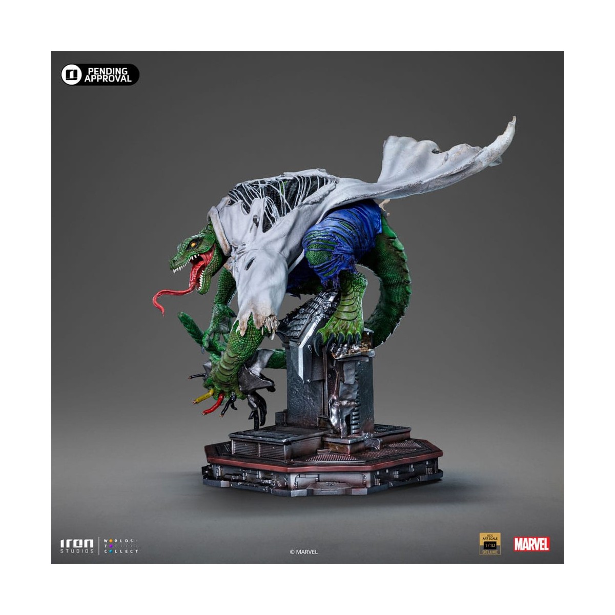 Iron Studios Marvel Spider-Man Vs Villains - Lagarto BDS Art Escala 1/10