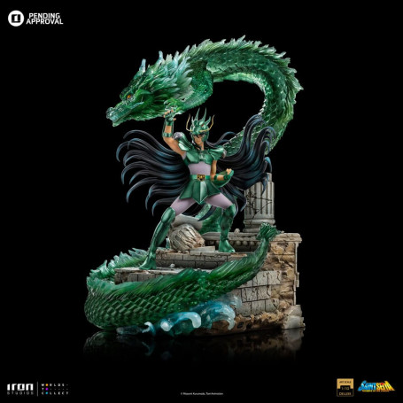 Iron Studios - Saint Seiya - Dragon Shiryu Deluxe Art Scale 1/10 - Los Caballeros del Zodiaco Hyoga el Cisne
