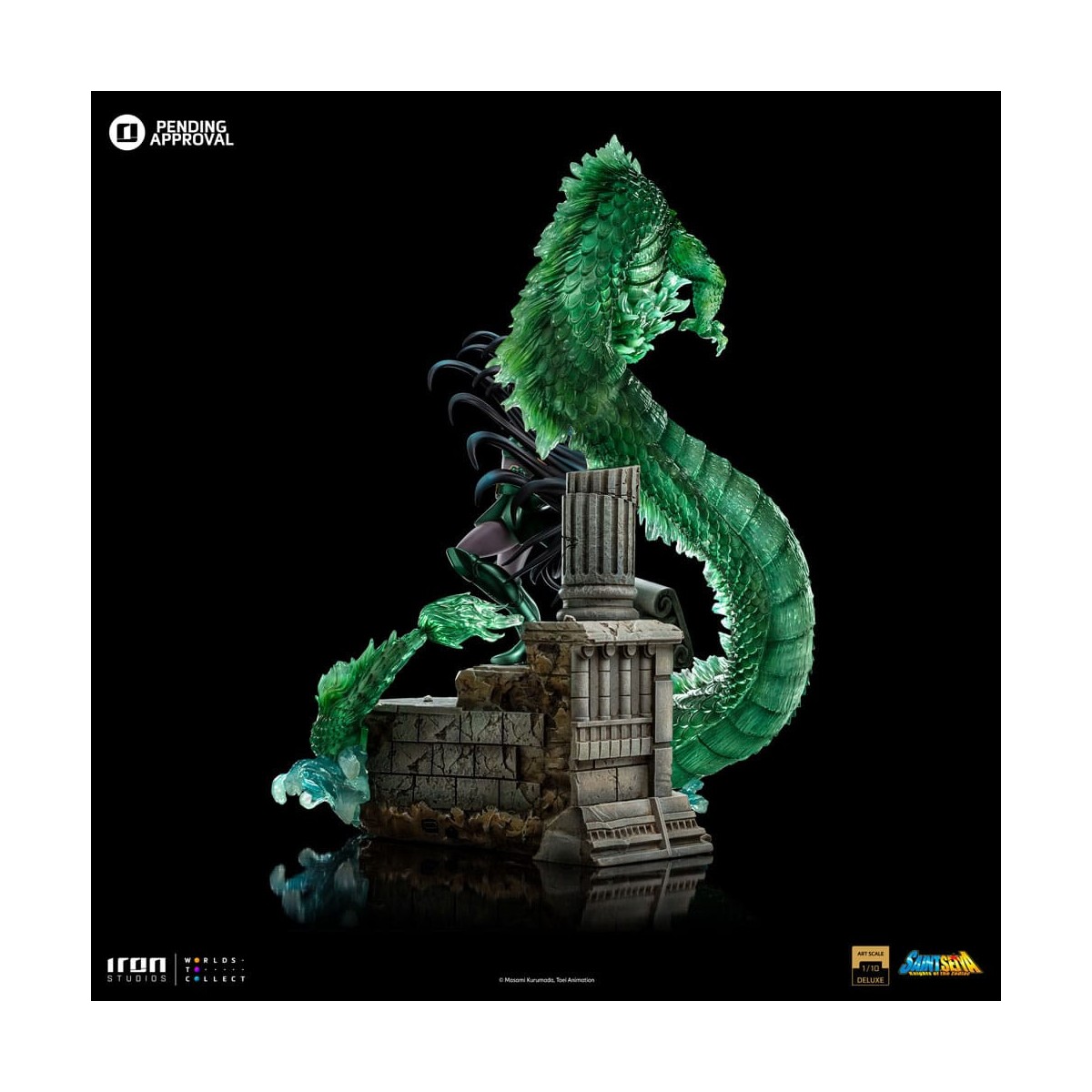 Iron Studios - Saint Seiya - Dragon Shiryu Deluxe Art Scale 1/10 - Los Caballeros del Zodiaco Hyoga el Cisne
