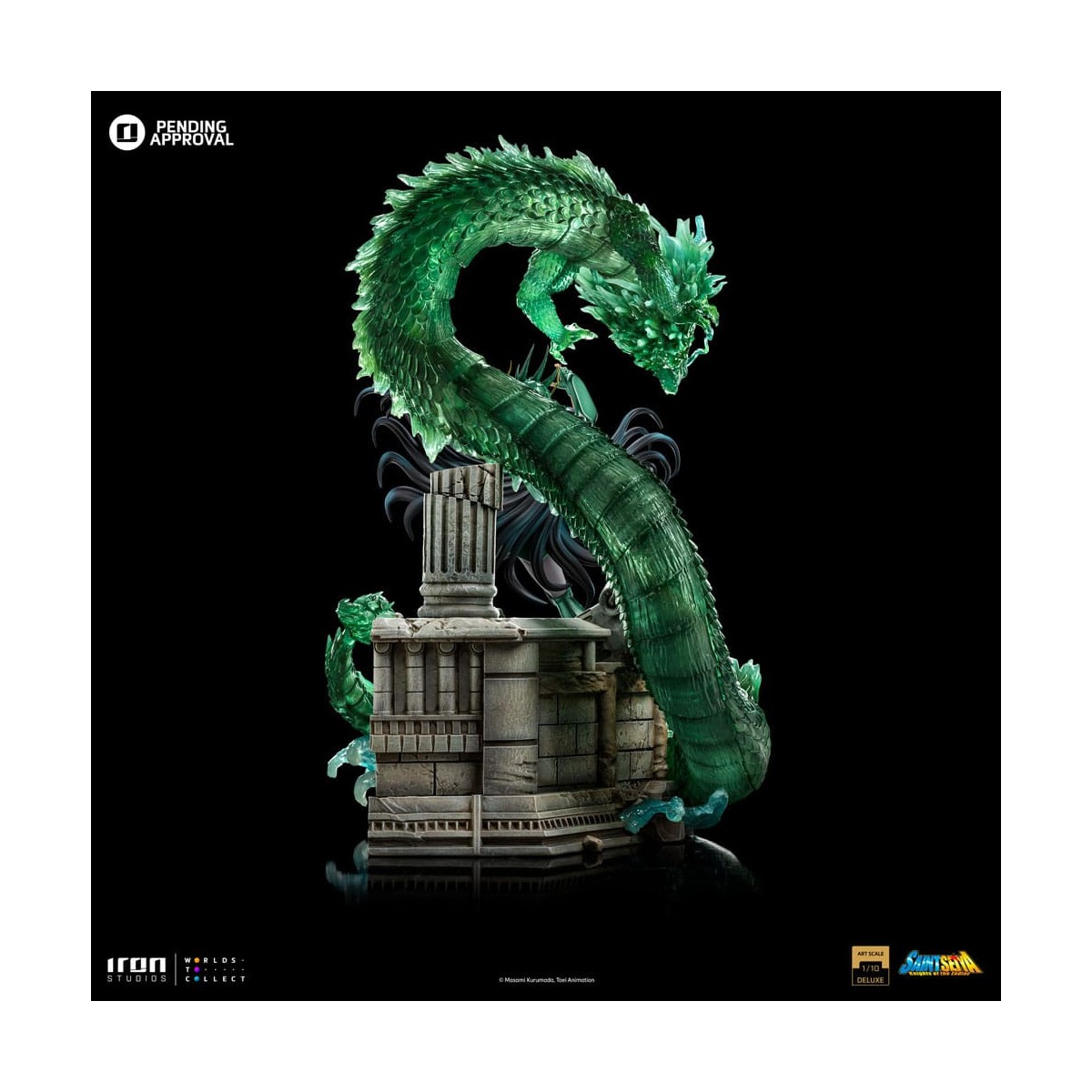 Iron Studios - Saint Seiya - Dragon Shiryu Deluxe Art Scale 1/10 - Los Caballeros del Zodiaco Hyoga el Cisne