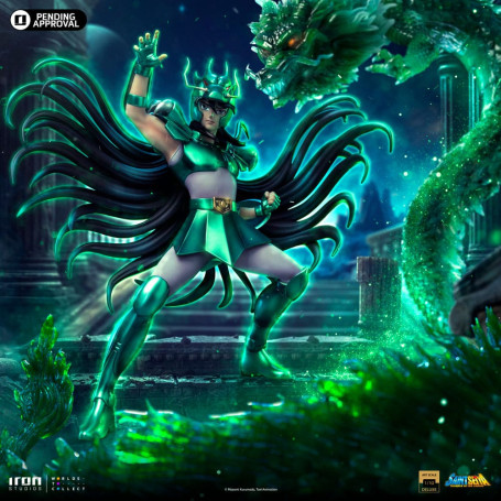 Iron Studios - Saint Seiya - Dragon Shiryu Deluxe Art Scale 1/10 - Los Caballeros del Zodiaco Hyoga el Cisne