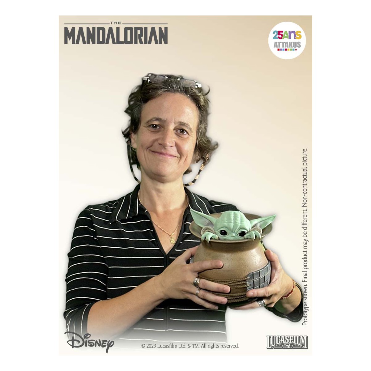 Attakus Starwars - Grogu "In a Jar" 1/2 - The Mandalorian