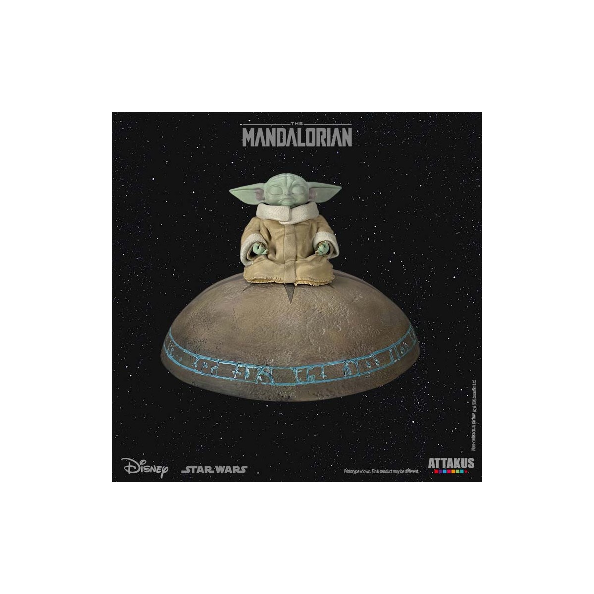 Attakus Starwars - Grogu "Invocación de la Fuerza" 1/5 - El Mandaloriano