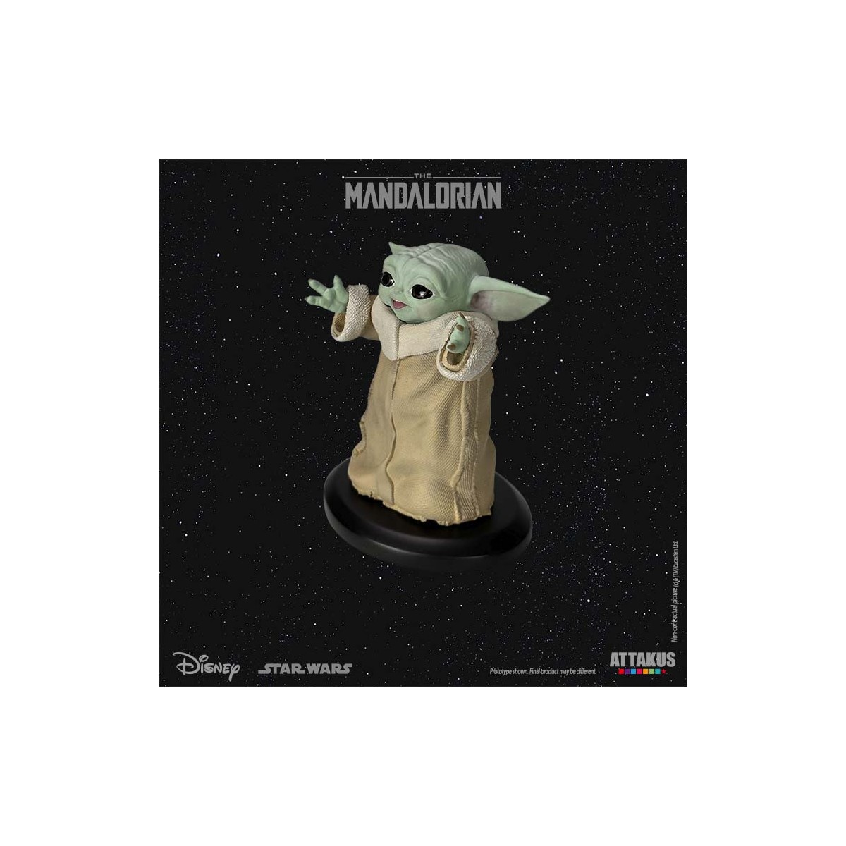 Attakus Starwars - Grogu "Happy" 1/5 - The Mandalorian