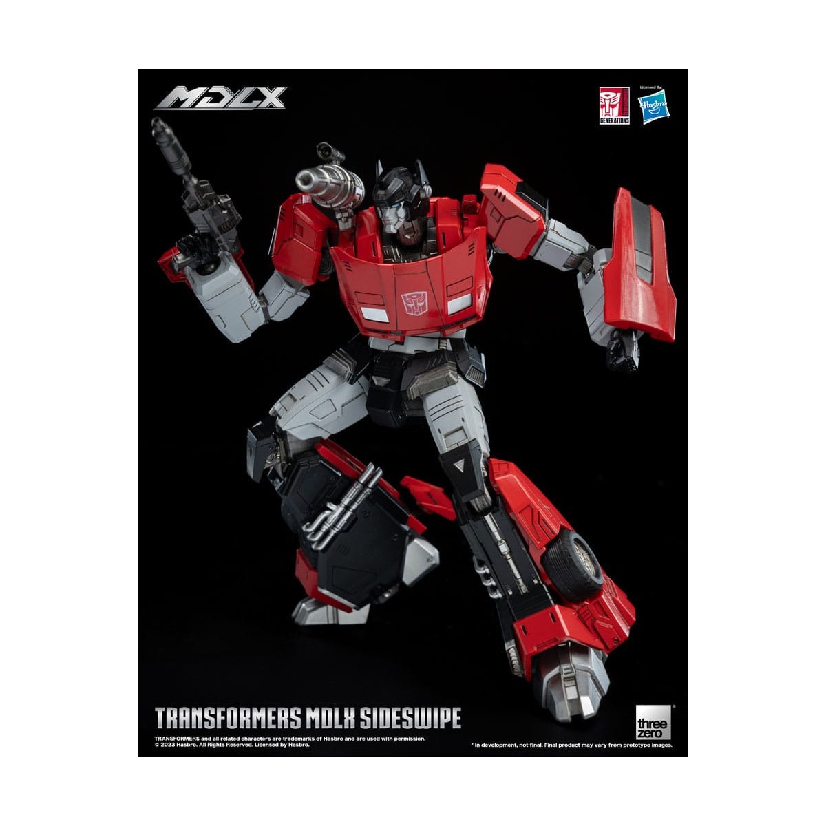 Tres Cero - Transformers MDLX SIDESWIPE