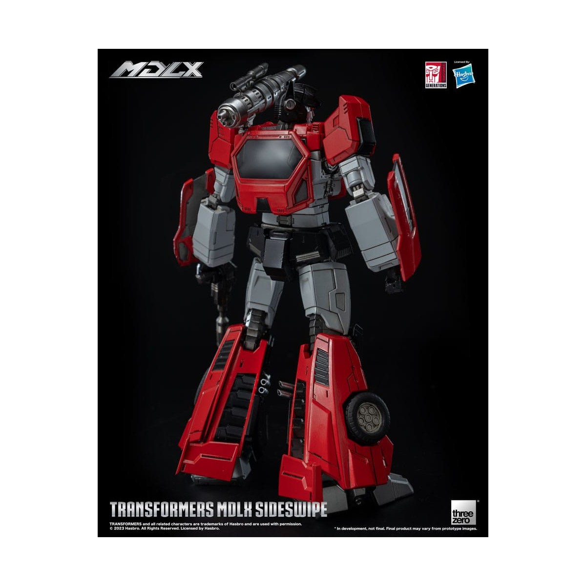 Tres Cero - Transformers MDLX SIDESWIPE