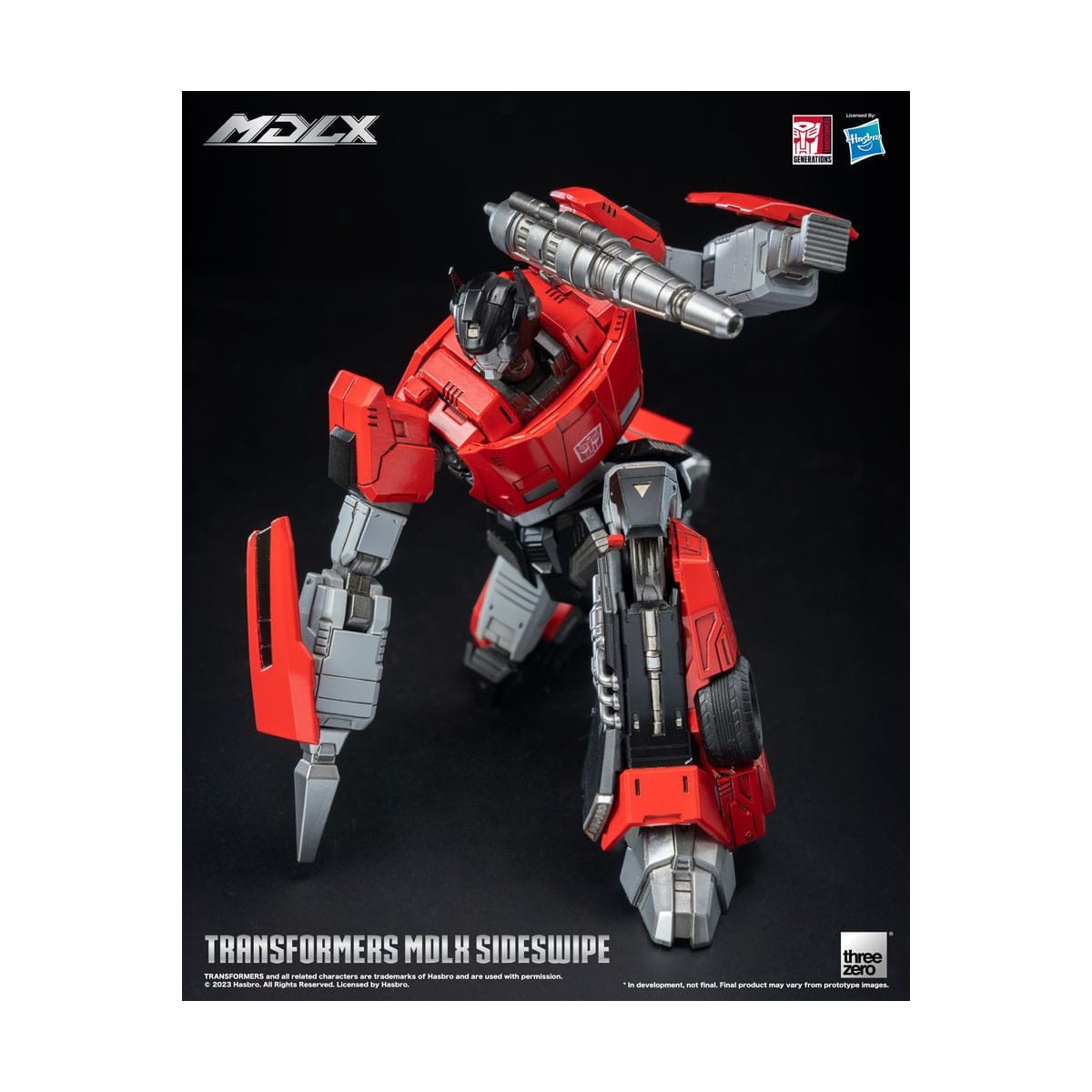Tres Cero - Transformers MDLX SIDESWIPE