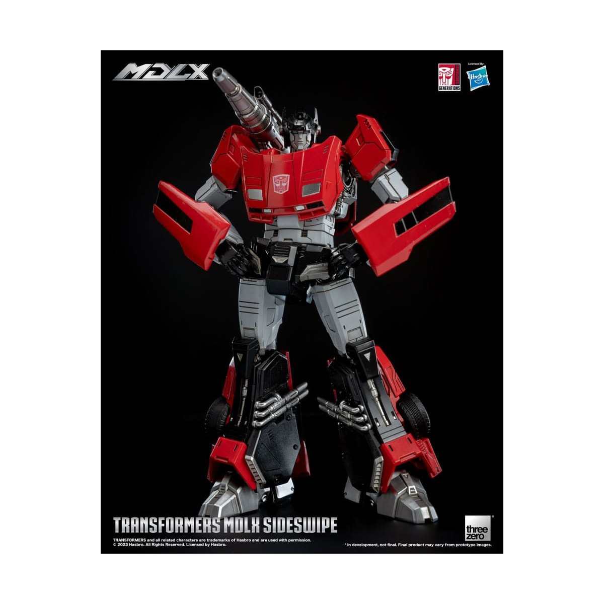 Tres Cero - Transformers MDLX SIDESWIPE