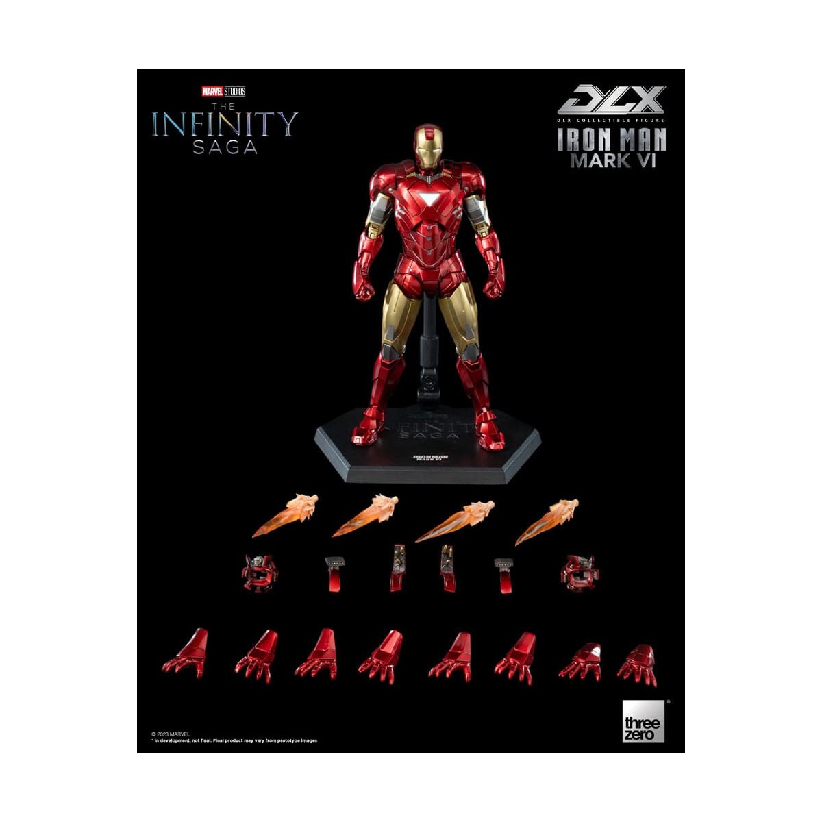 Threezero Infinity Saga Iron Man - Mark 6 DLX 1/12