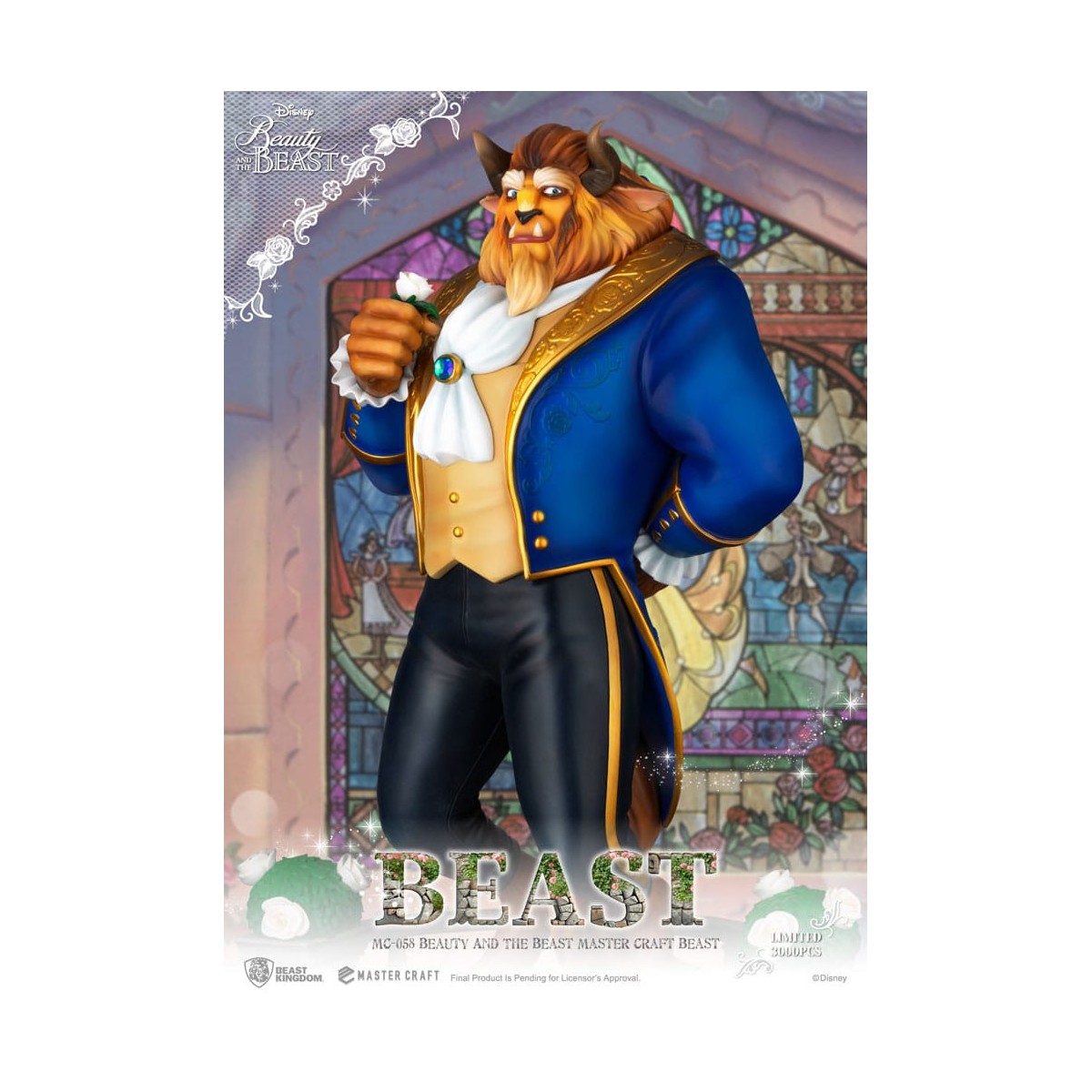 Reino de la Bestia Disney Master Craft - La Bella y la Bestia - Bestia