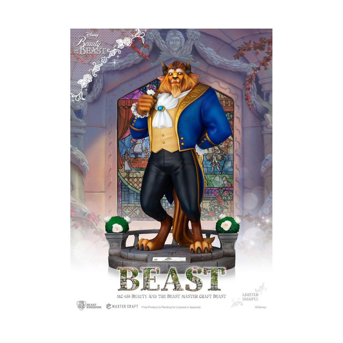 Reino de la Bestia Disney Master Craft - La Bella y la Bestia - Bestia