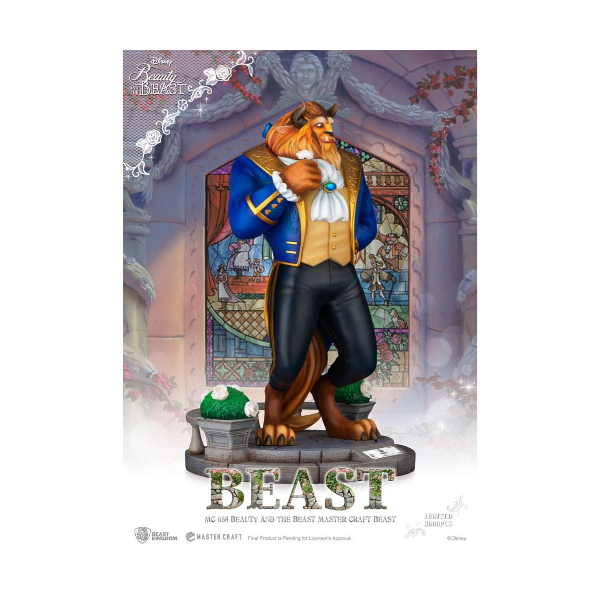 Reino de la Bestia Disney Master Craft - La Bella y la Bestia - Bestia