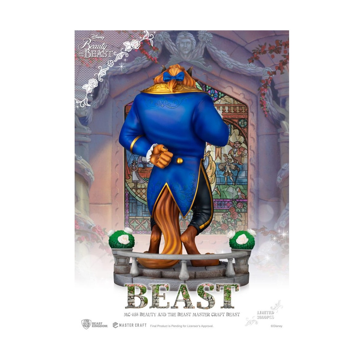 Reino de la Bestia Disney Master Craft - La Bella y la Bestia - Bestia
