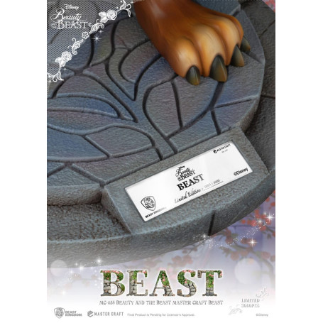Reino de la Bestia Disney Master Craft - La Bella y la Bestia - Bestia