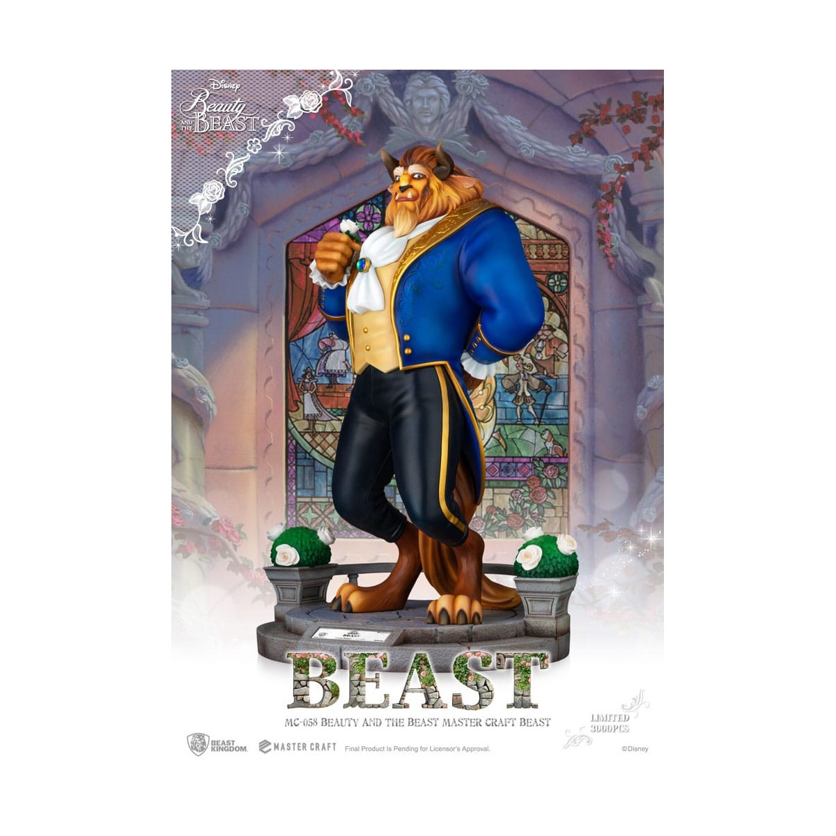 Reino de la Bestia Disney Master Craft - La Bella y la Bestia - Bestia