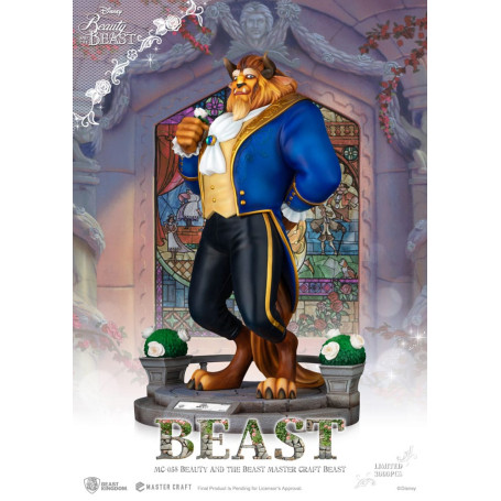 Reino de la Bestia Disney Master Craft - La Bella y la Bestia - Bestia