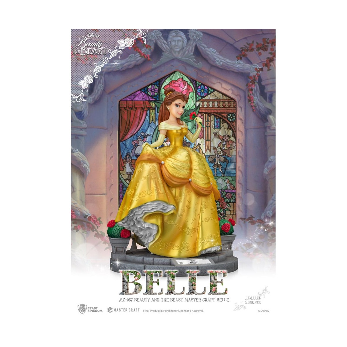 Reino de la Bestia Disney Master Craft - La Bella y la Bestia - Belle