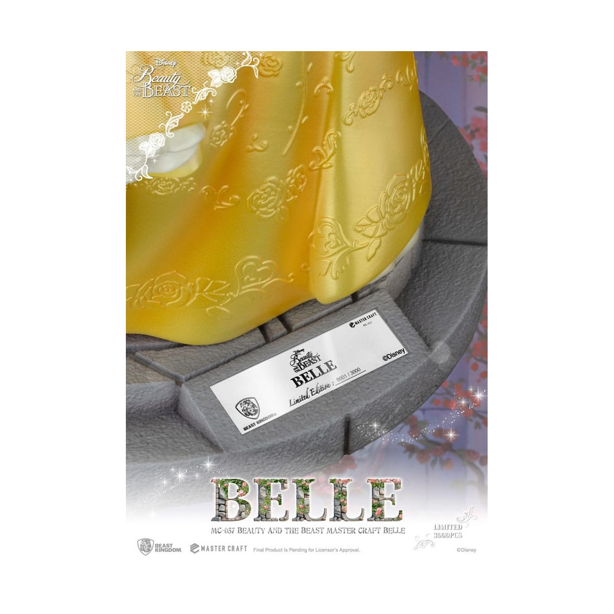 Reino de la Bestia Disney Master Craft - La Bella y la Bestia - Belle